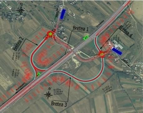 FOTO Două companii românești au câștigat contractele pentru realizarea a trei noduri rutiere pe A3, A2 și A1