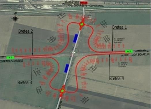 FOTO Două companii românești au câștigat contractele pentru realizarea a trei noduri rutiere pe A3, A2 și A1