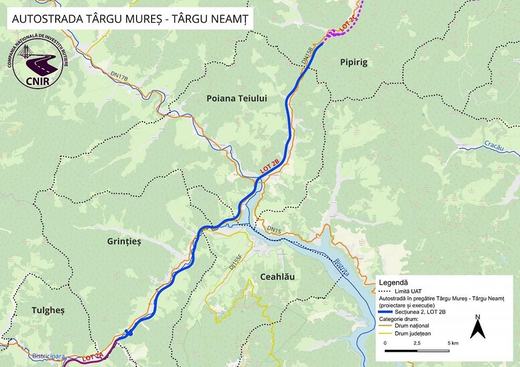 A fost lansată licitația pentru construirea celui mai dificil lot al secțiunii montane a Autostrăzii Unirii