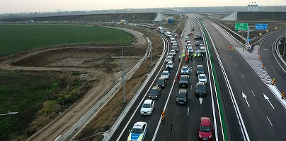 VIDEO Alți zeci kilometri de autostradă au fost deschiși în România