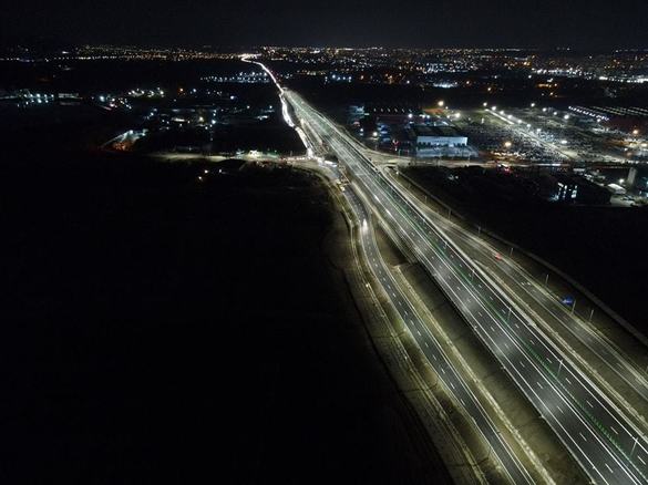 VIDEO&FOTO Ultimele pregătiri pentru deschiderea unui nou tronson de autostradă 