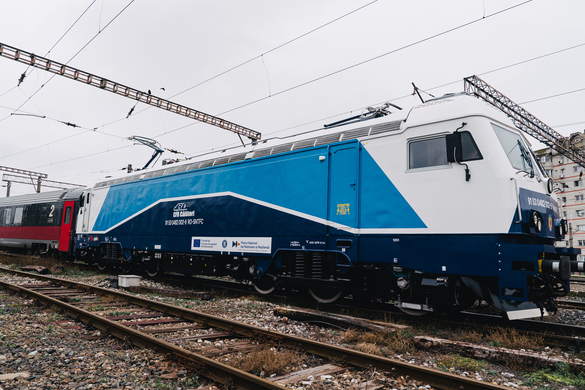 VIDEO&FOTO RELOC Craiova, parte a GRAMPET Group, a efectuat cu succes proba de performanță a primei locomotive modernizate cu fonduri din PNRR 