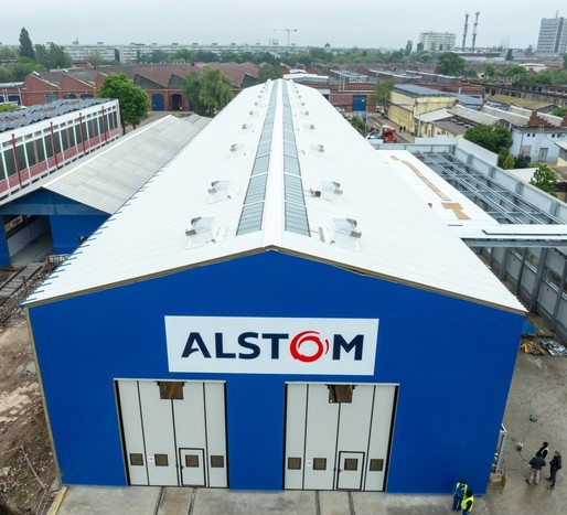 EXCLUSIV FOTO Francezii de la Alstom investesc masiv la Atelierele CFR Grivița într-un depou de ultimă generație, dedicat primelor trenuri electrice din România