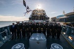 FOTO Navă livrată marinei pakistaneze, cu contribuția Șantierului Naval Galați