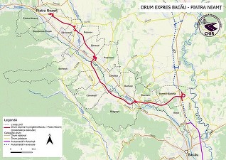 A fost lansată licitația pentru proiectarea și execuția Drumului Expres Bacău-Piatra Neamț