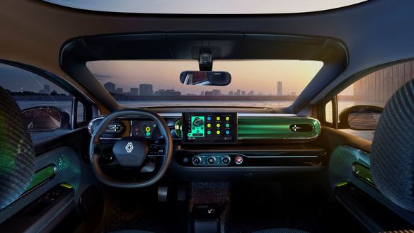 FOTO Renault dezvăluie interiorul conceptului Twingo E-Tech electric