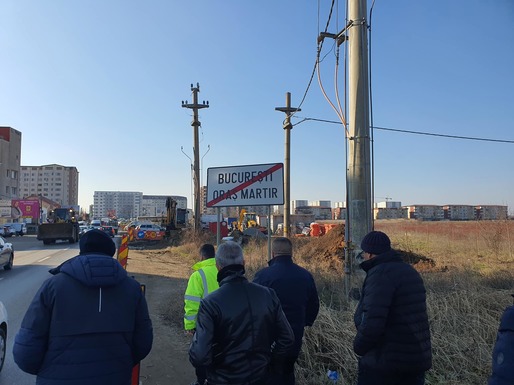 FOTO Au început lucrările pentru lărgirea Prelungirii Ghencea la 4 benzi