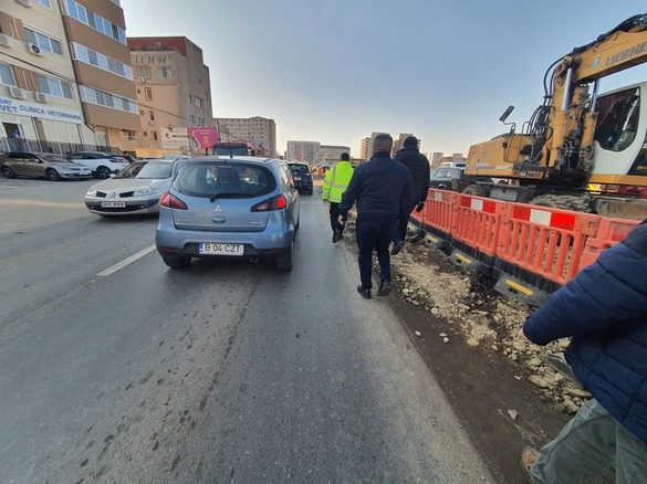 FOTO Au început lucrările pentru lărgirea Prelungirii Ghencea la 4 benzi