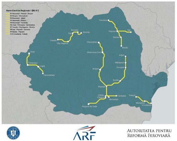 FOTO România își cumpără peste 60 de trenuri moderne. Pe ce rute vor circula