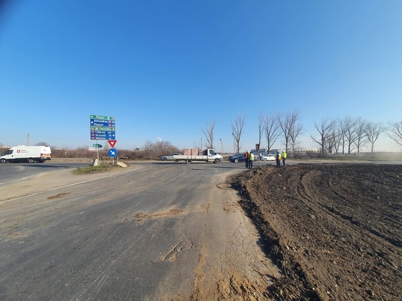 FOTO Premieră în România - intersecții pe 3 niveluri 