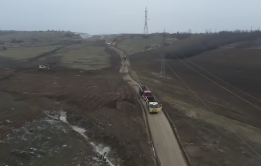 VIDEO&FOTO Erbașu a început lucrările pe sectorul Suplacu de Barcău - Chiribiș al Autostrăzii Transilvaniei 