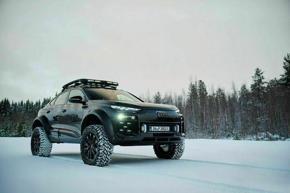 FOTO Audi testează piața cu conceptul Q6-e-tron offroad