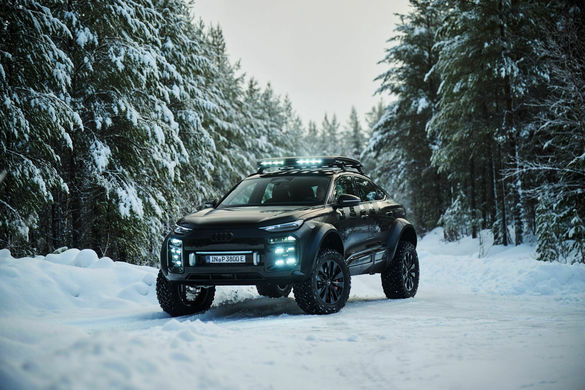 FOTO Audi testează piața cu conceptul Q6-e-tron offroad