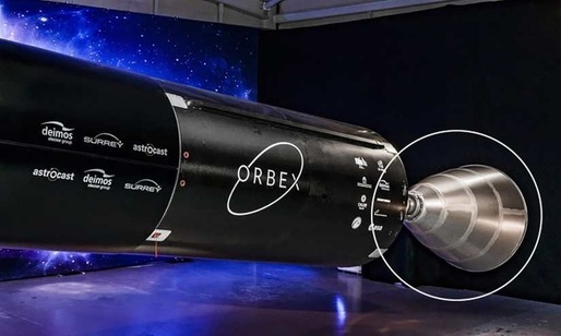 Guvernul britanic investește 20 de milioane de lire sterline în Orbex, un startup spațial scoțian care vrea să concureze cu SpaceX