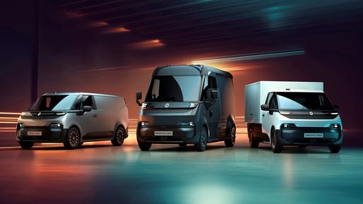 FOTO Renault dezvăluie noua gamă de LCV-uri electrice