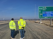 VIDEO&FOTO Constructorii turci au adus pe Autostrada A7 peste 600 de muncitori. Unde au ajuns astăzi cu lucrarea