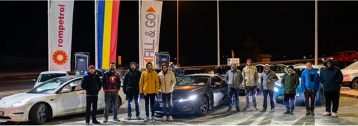 VIDEO Cursă inedită în România, pe un traseu de 1.000 de kilometri, între un Lexus LC500 și mai multe mașini electrice