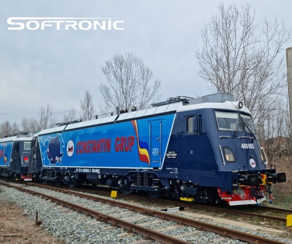 FOTO Compania românească Softronic livrează acum locomotive autorizate și pentru Serbia