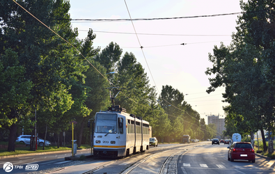 DE ASTĂZI Fără tramvaie pe Bulevardul Basarabia, unde calea de rulare se află într-un stadiu avansat de degradare