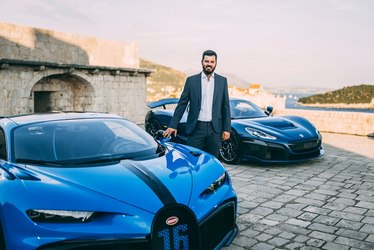 Probleme în paradis: Porsche și Rimac își dispută brandul de lux Bugatti
