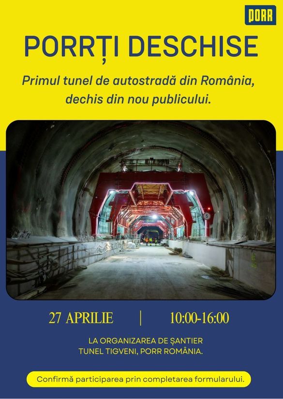VIDEO&FOTO Austriecii de la PORR au deschis la autostrada Sibiu-Pitești o nouă 