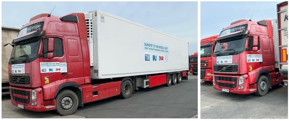 FOTO România redeschide o rută istorică de transport rutier între Europa și Orientul Mijlociu