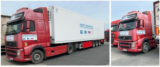 FOTO România redeschide o rută istorică de transport rutier între Europa și Orientul Mijlociu