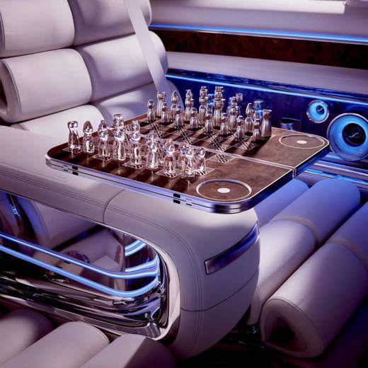 VIDEO&FOTO Mercedes prezintă conceptul Vision V care se va transforma în microbuzul de lux VLS