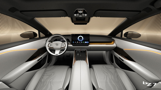 FOTO Toyota își mărește familia de modele electrice cu noile bZ7 și Lexus ES