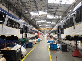 FOTO Primul tren produs de polonezi pentru România