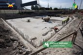VIDEO&FOTO Metrorex avansează la metroul spre Aeroportul Otopeni, cu "Sfânta Maria"