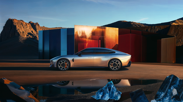 FOTO Xpeng dezvăluie primele imagini cu noul sedan P7, „distrugătorul de Tesla”