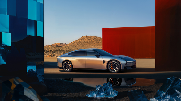FOTO Xpeng dezvăluie primele imagini cu noul sedan P7, „distrugătorul de Tesla”