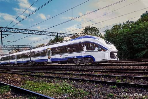 FOTO România cumpără alte trenuri moderne de la polonezi. Pe unde vor circula și cu ce viteză