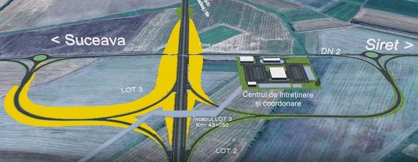 FOTO Studiul de fezabilitate pentru ultimul sector al autostrăzii Moldovei, cuprins între Suceava și Siret, finalizat