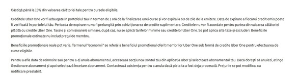 FOTO Uber introduce în România un nou serviciu 