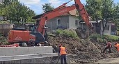 VIDEO Ultimii kilometri ai secțiunii 5 a autostrăzii Sibiu-Pitești se apropie de finalizare
