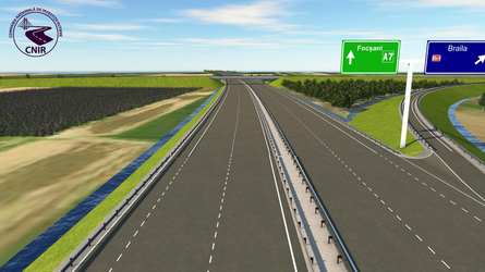 Compania Națională de Investiții Rutiere a depus solicitarea de finanțare pentru drumul expres Focșani-Brăila