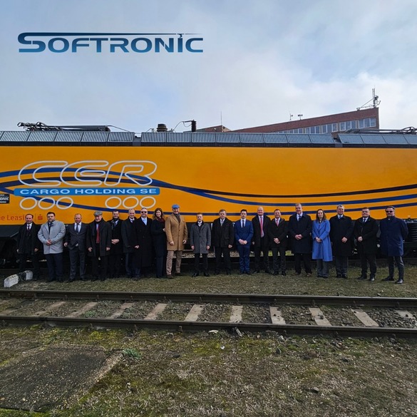 FOTO Compania românească Softronic livrează încă o locomotivă pentru Ungaria