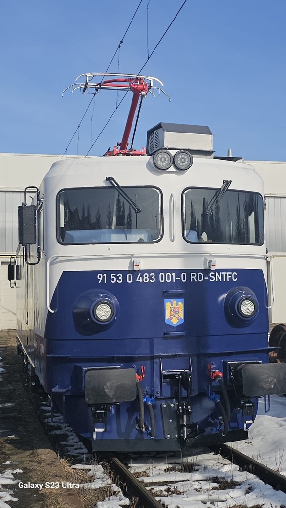 FOTO România va lansa în circulație locomotive ecologice