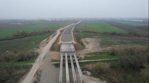 VIDEO Lucrările la drumul de legătură dintre A1 și DN 69 se apropie de 70%