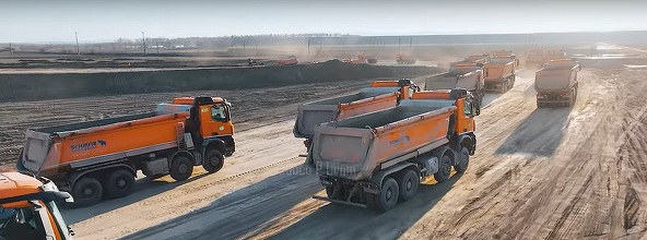 VIDEO Primele parcări amenajate pe un lot din Autostrada Moldovei 