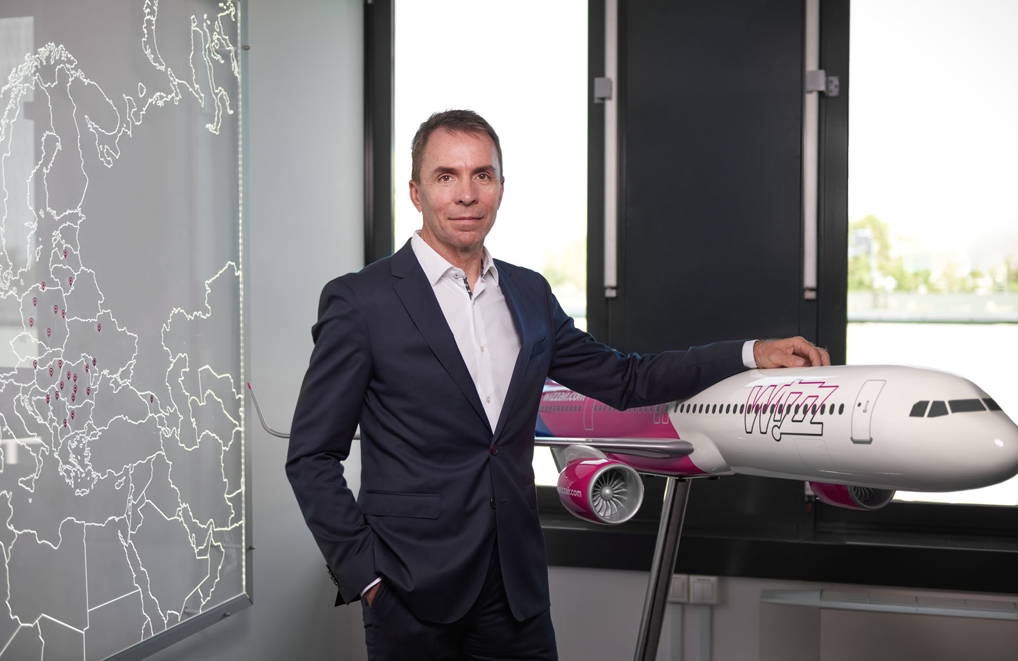 EXCLUSIV FOTO CEO-ul Wizz Air: Planificăm extinderea rețelei din România, inclusiv spre piețe extra-europene cu cerere mare