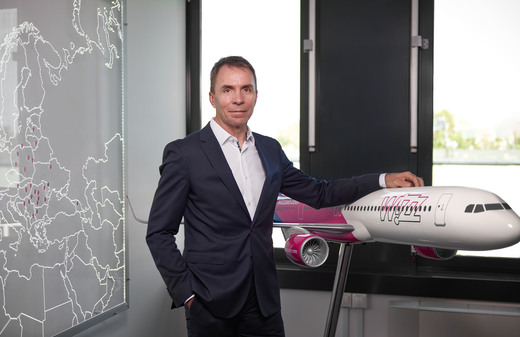 EXCLUSIV FOTO CEO-ul Wizz Air: Planificăm extinderea rețelei din România, inclusiv spre piețe extra-europene cu cerere mare