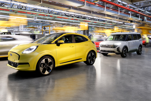 Dublare a producției pentru modelul Puma, în fabrica Ford Otosan din Craiova