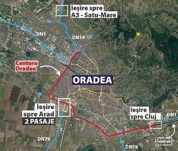 Patru pasaje rutiere noi în Oradea