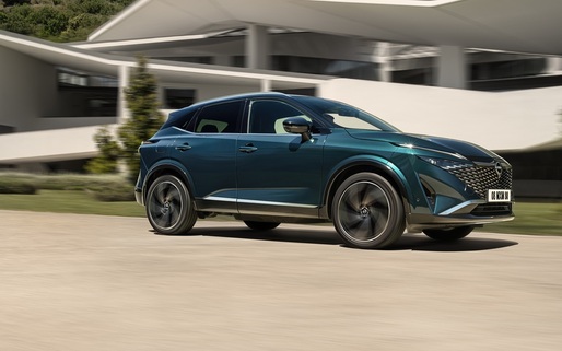 FOTO Nissan lansează în Europa o nouă generație a propulsiei e-Power pe SUV-ul Qashqai