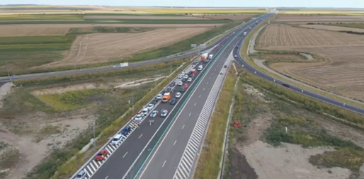 A fost deschisă circulația pe podul de pe A7 care traversează râul Buzău