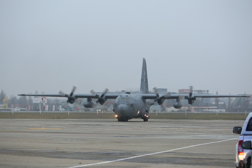 Parteneriat pentru mentenanța aeronavelor Hercules primite de România