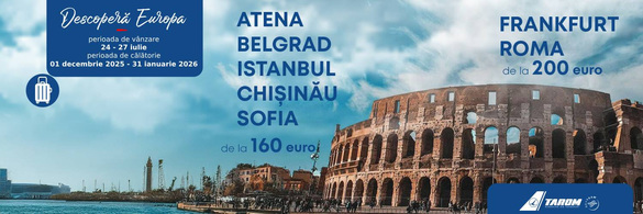 FOTO - TAROM lansează o ofertă specială